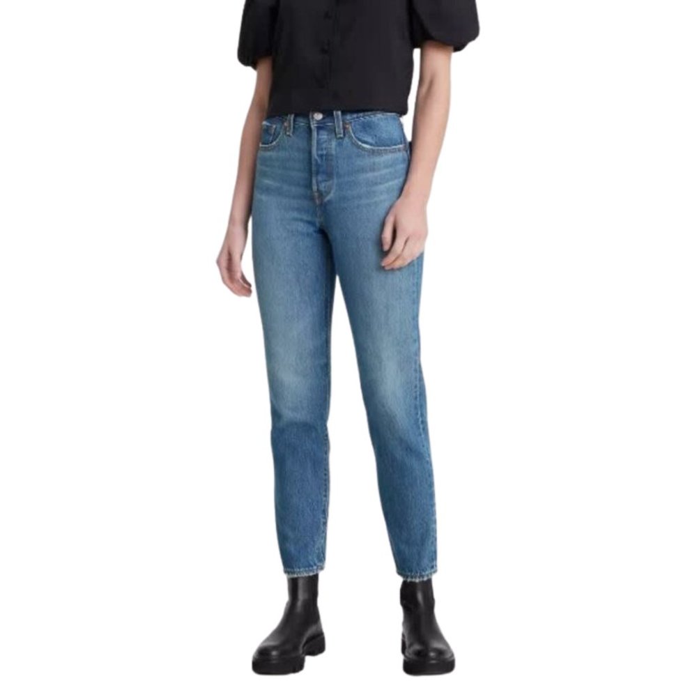 Levi's Vintage-Inspired Medium Wash Contemporary Wedgie Fit Ankle Jeans US 28